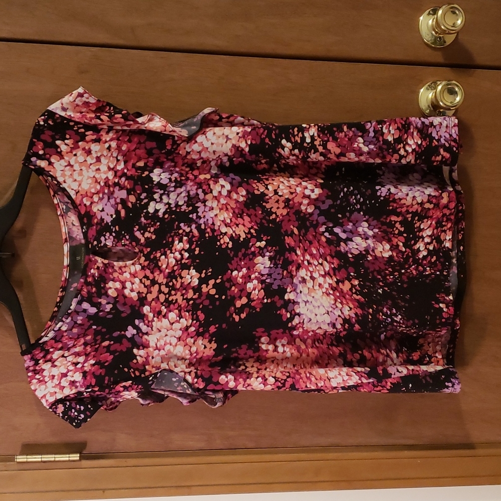 Worthington Keyhole Neckline Blouse